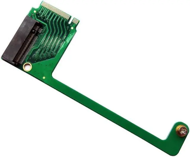 Alt view image 2 of 6 - M.2 nVME 2230 to 2280 Adapter Card Support PCIe 4.0 SSD,Compatible with Asus ROG Ally Gaming Handheld for Upgrade ROGALLY Storage(Green)
