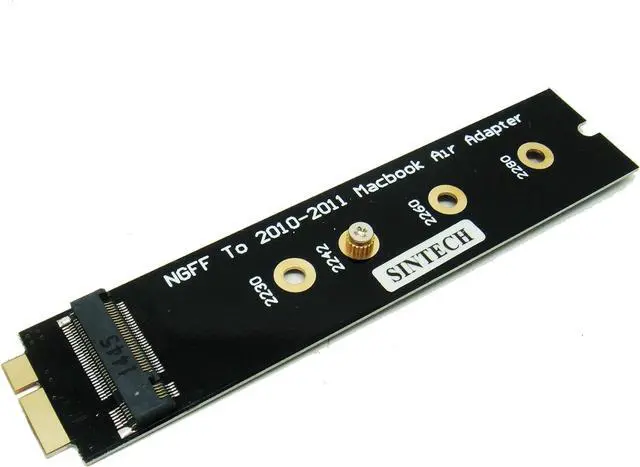 Alt view image 2 of 2 - 18pin to SATA Adapter with USB SATA Cable and M.2 SATA Upgrade Card, Compatible with 2010-2011 Year MacBook AIR