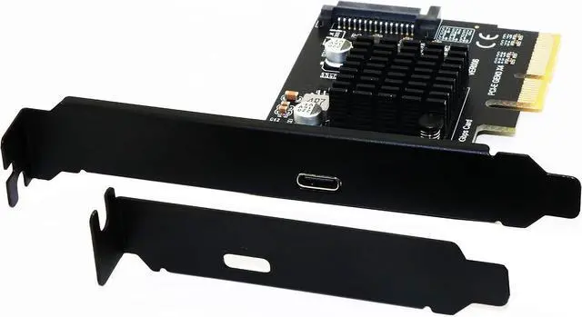 Main image of PCIe 4X USB 3.2 Gen2x2 (20 Gbps) Adapter Card,USB Type-C PCI Express Gen3 x4 Lane Host Card(Controller Chipset ASM3242)