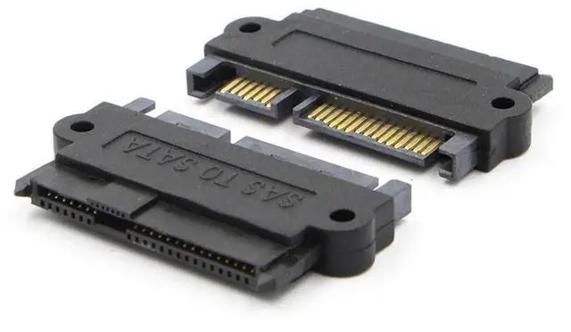 Main image of 2pcs SAS to SATA Converter,SFF-8482 29Pin SAS HDD to Motherboard 22Pin SATA Adapter CardMotherboard Required with SAS Hybrid Controller