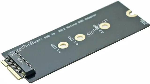 Alt view image 2 of 5 - M2(NGFF) SATA SSD Card,for Upgrade 24Pin 2012 Year MacBook PRO Retina SSD (Fit M.2 SATA 2280 SSD,Not Fit M.2 nVME SSD))