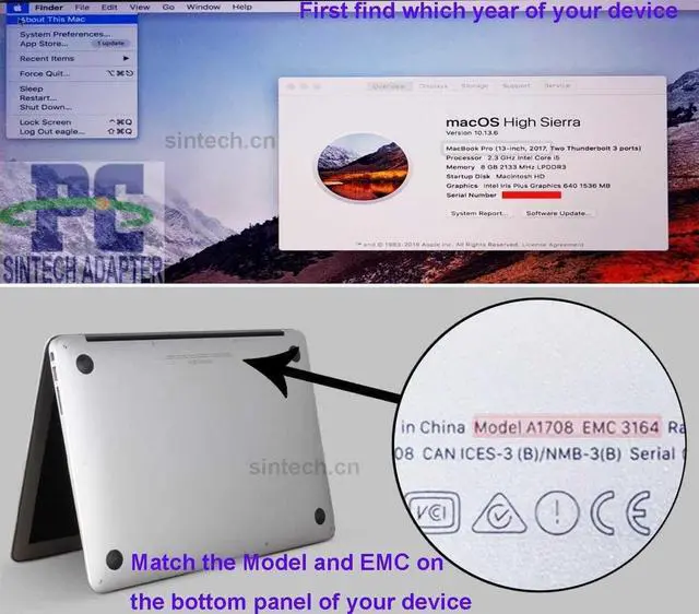 Alt view image 5 of 5 - M2(NGFF) SATA SSD Card,for Upgrade 24Pin 2012 Year MacBook PRO Retina SSD (Fit M.2 SATA 2280 SSD,Not Fit M.2 nVME SSD))