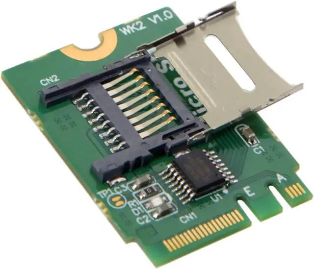 Main image of M.2 Micro SD Card,TF SDHC SDXC to NGFF Key A-E Adapter Card