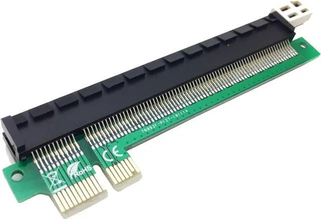 Main image of PCI-E PCIe Express 1X to 16X Riser Extension Card Upward