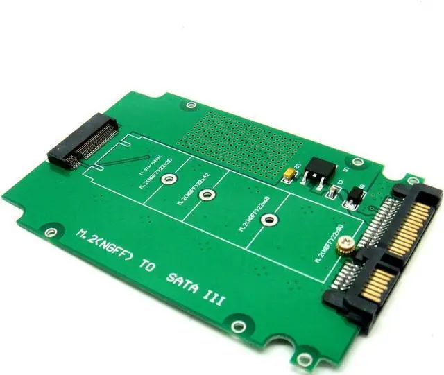 Main image of M.2(NGFF) SSD to SATA 3 Adapter Card