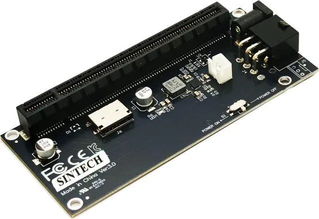 Main image of Oculink SFF-8612 to PCIe 4.0,SFF-8611 PCI-Express 16x Adapter with ATX 6pin/DC Power Port for External Game GPU Graphics Card