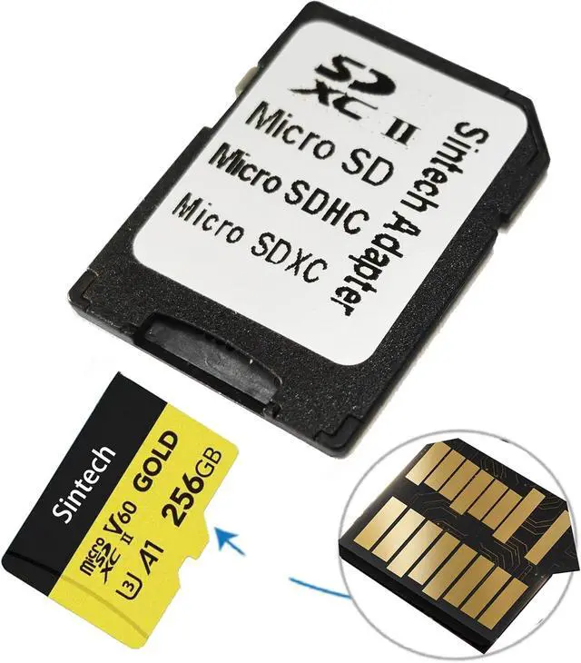 Alt view image 2 of 4 - SD SDXC UHS-II to Micro SDXC Adapter Card,Compatible with Ender 3/Pro/3 V2,Ender 5/Pro/Plus, CR-10S