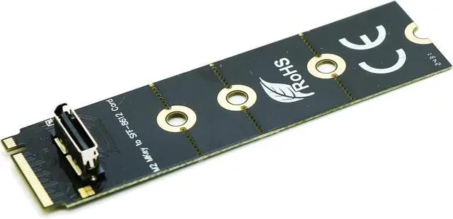 Alt view image 7 of 7 - M.2 NVME PCIe 4.0 50cms and PCIe 3.0 20cms Extension Cable