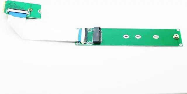 Main image of M.2 NVME 2242 to 2280 Extension Cable,NGFF M-Key PCIe SSD 2230 to 2280 Extender Card with Anti-electromagnetic Foiled Reversed Cable 10CMS