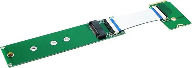 Main image of M.2 NVME 2230 to 2280 Extender,NGFF M-Key PCIe SSD 2242 to 2280 Extention Card with Anti-electromagnetic Foiled Cable 10CMS
