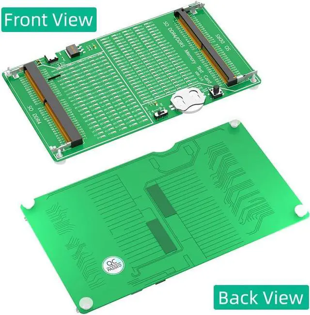 Alt view image 2 of 6 - Laptop DDR4/5 Memory Tester Card, SO DDR4/DDR5 Diagnosis Card, PCB Circuit Test Tool for Laptop DDR4/5 Memory Stick