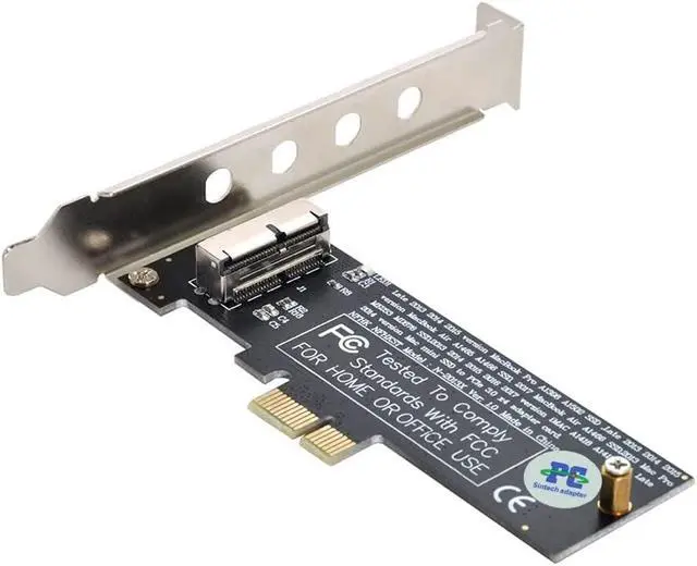 Alt view image 4 of 4 - 28Pin to PCI-e 1X Adapter Card,Comaptible with SSD from MacBook Air(2013-2017 Year) and MacBook PRO(Late 2013-2015 Year)