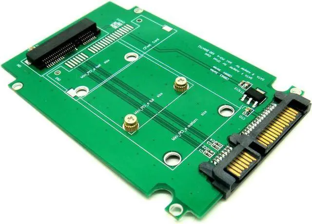 Main image of Mini PCI-e SATA SSD to SATA Adapter for Asus Eee PC 1000 S101 900 901 900A T91 SSD