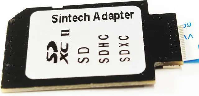 Alt view image 7 of 7 - SD SDXC UHS-II to Micro SDXC Extension Card with 9CM Flex Cable,Support Micro SD/SDHC/SDXC UHS-I UHS-II V30 V60 V90