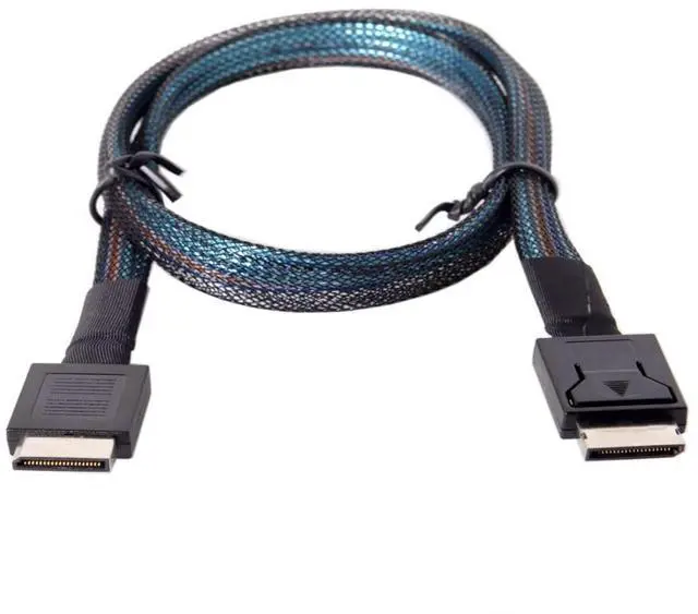 Main image of OCuLink SFF-8611 PCIe PCI-Express 4i to OCuLink SFF-8611 Data Extension Cable 40cms