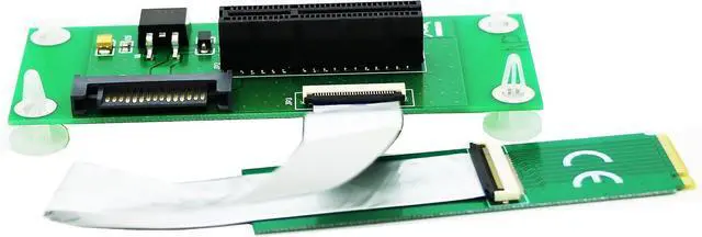 Main image of PCI-e 4X SSD As NGFF M.2 M-Key SSD Adapter with FPC Cable