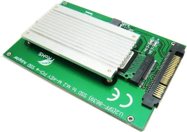 Main image of U.2 SFF-8639 to M.2 nVME SSD Adapter Card