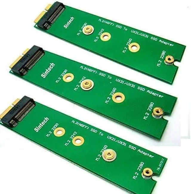Alt view image 2 of 2 - NGFF M.2 18Pin Upgrade Card,Compatible for Asus Zenbook UX31 UX21 Replace Sandisk SD5se2/SDSA5JK ADATA XM11 SSD