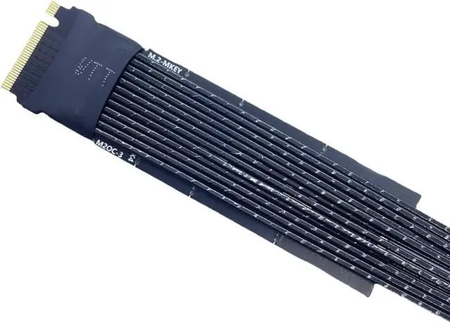 Alt view image 2 of 5 - M.2 M-Key 2230/42/80 to Oculink SFF-8612 SFF-8611 Adapter Card with High Speed Extension Cable 25cms