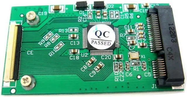 Main image of mSATA SSD to 40-Pin ZIF Adapter Card