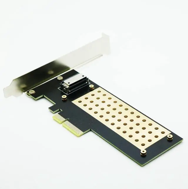 Alt view image 3 of 4 - PCI-e 4X 4.0 Adapter Card,Compatible with EDSFF E1.S 1U Short Ruler SSD