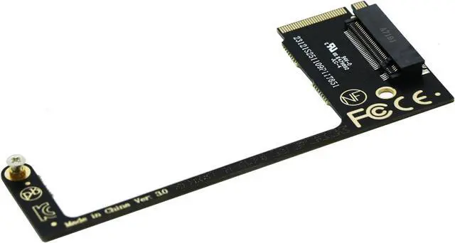 Alt view image 2 of 4 - M.2 nVME 2230 to 2280 PCIe 4.0 SSD Adapter Card,Compatible with MSI Claw7 Claw8 Gaming Handheld for Upgrade Storage(Black)