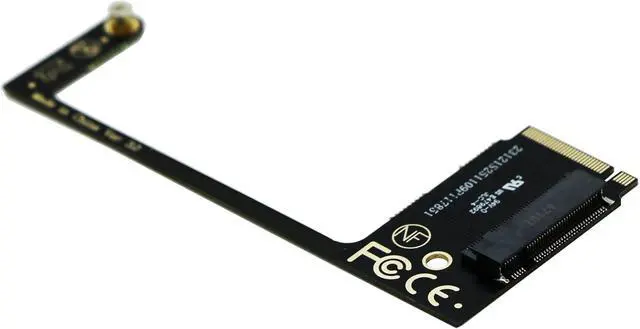 Alt view image 3 of 4 - M.2 nVME 2230 to 2280 PCIe 4.0 SSD Adapter Card,Compatible with MSI Claw7 Claw8 Gaming Handheld for Upgrade Storage(Black)