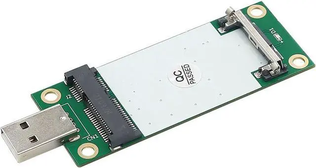Main image of Mini PCI-E Card to USB Adapter Card with SIM Card Slot for 3G / 4G Network Cards