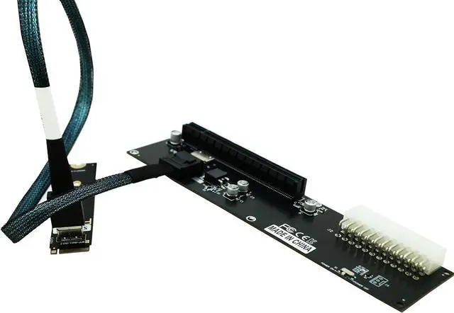 Alt view image 5 of 7 - M.2 M-Key to PCI-e PCI-Express 16X 4.0 and 3.0 50cms Extension Cable As External Graphics Card