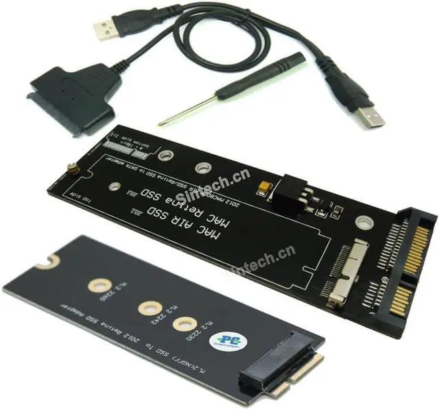 Main image of 26pin to SATA Adapter with USB Cable and M.2 SATA Upgrade Card,Compatible with MacBook Pro 2012 Year