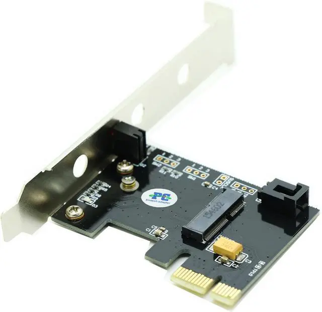 Alt view image 7 of 7 - M.2 M-Key M.2 Key E Module Adapter Card with PCIe 1X Card,Compatible for 7260,8260,9260