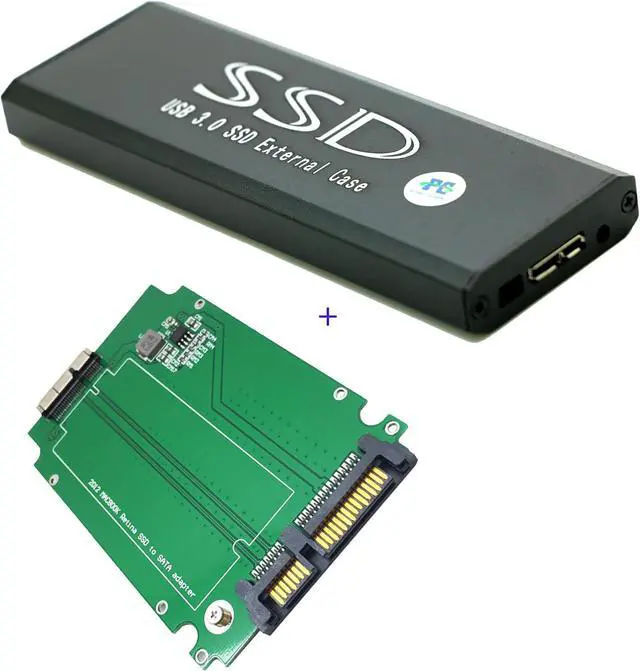 Main image of USB 3.0 24pin SSD External Case,24pin to SATA Card,Compatible for SSD from 2012 Year MacBook PRO Retina (Not Fit 12+16Pin Late 2013-2015 Year MacBook PRO SSD)
