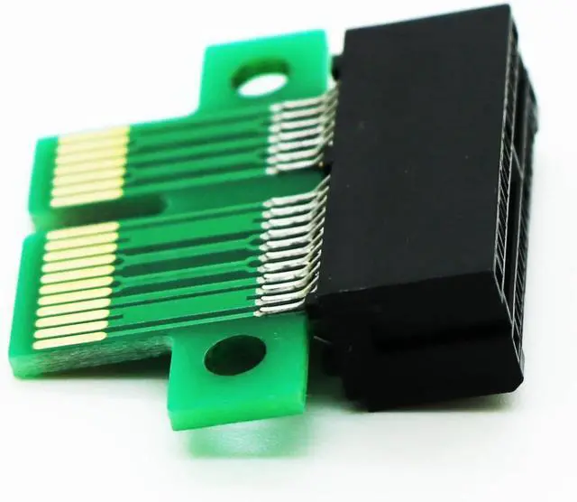Alt view image 4 of 4 - PCI-E PCIe Express 1X Riser Extension Card Upward