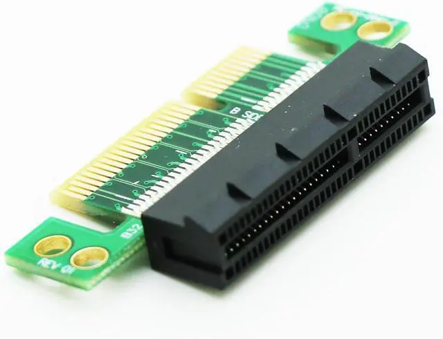 Alt view image 4 of 4 - PCI-E PCIe Express 4X Riser Extension Card Upward
