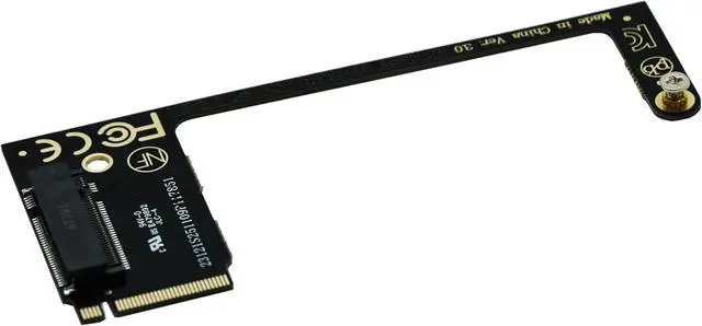 Alt view image 4 of 4 - M.2 nVME 2230 to 2280 PCIe 4.0 SSD Adapter Card,Compatible with MSI Claw7 Claw8 Gaming Handheld for Upgrade Storage(Black)