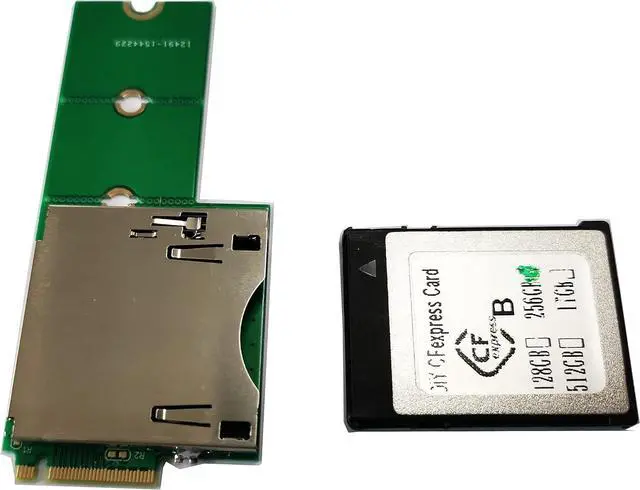 Alt view image 2 of 3 - M.2 nVME M-Key Adapter Card,Compatible with Sony Lexar CFexpress Type B Card
