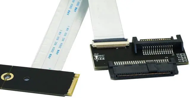 Alt view image 4 of 4 - U.2 SFF-8639 NVMe SSD to M.2 NGFF PCI-e Cable 20cms,Compatible with U2 SSD 750/P3500 3600