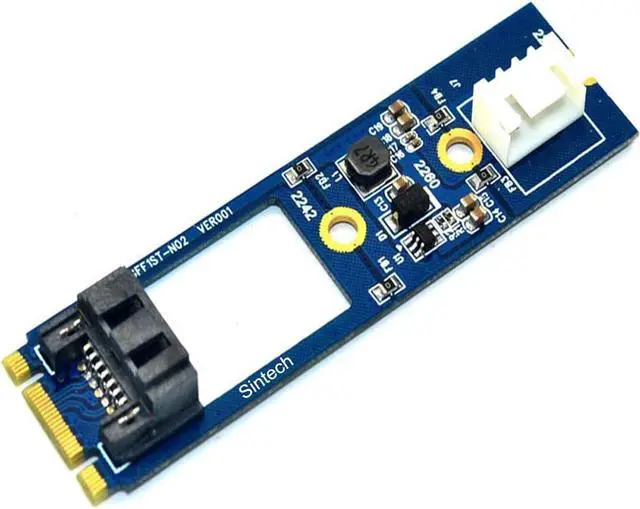 Main image of 2.5-Inch SATA SSD HDD to M.2 NGFF Interface Adapter Card,Compatible with MSI GT72 Laptop