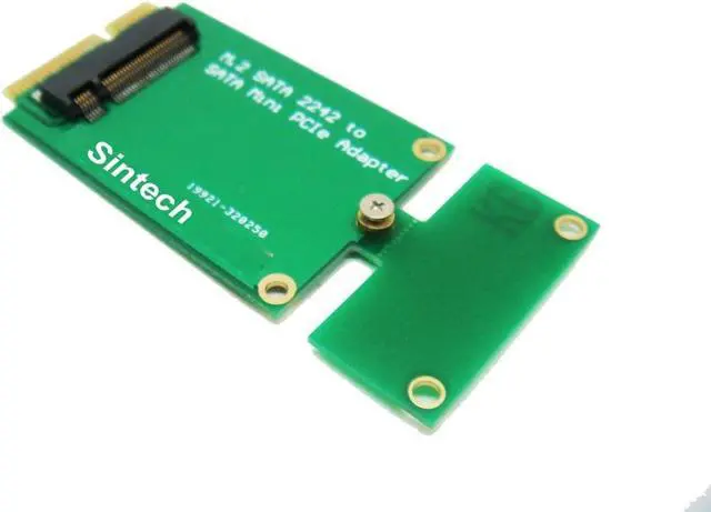 Alt view image 2 of 2 - M.2 NGFF 22x42 Adapter As 3x7cm Mini PCI-e SATA SSD for Asus Eee PC 1000 S101 900 901 900A T91