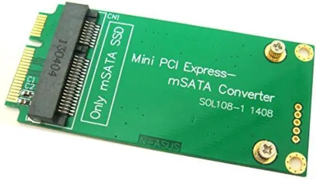 Main image of 3x5cm mSATA Adapter As 3x7cm Mini PCI-e SATA SSD for Asus Eee PC 1000 S101 900 901 900A T91