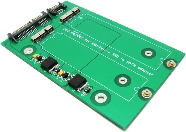 Main image of Dual 26-Pin to SATA Adapter Card for SSD from 2012 MacBook PRO Retina A1398 A1425 MC975 MC976 MD976 or Air MD224 MD223 MD231 MD232