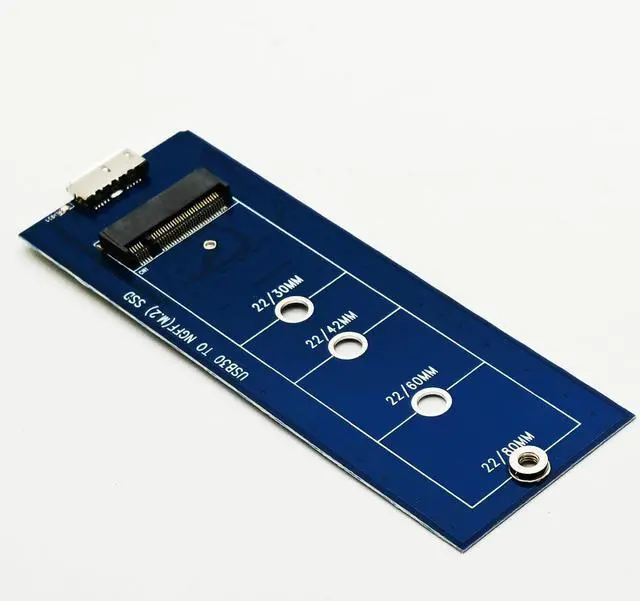 Alt view image 4 of 4 - M.2(NGFF) SATA3 Based SSD to USB 3.0 External Case Support UASP