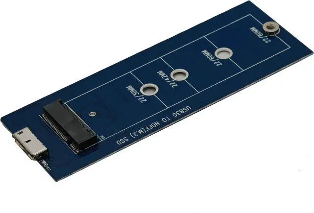 Alt view image 3 of 4 - M.2(NGFF) SATA3 Based SSD to USB 3.0 External Case Support UASP