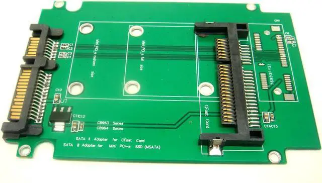 Alt view image 2 of 4 - CFast Card to SATA Adapter As 2.5 Inch SSD HDD