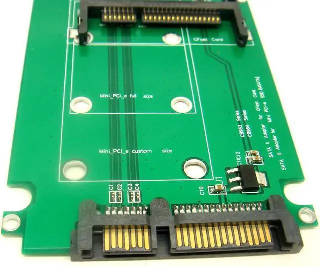 Alt view image 3 of 4 - CFast Card to SATA Adapter As 2.5 Inch SSD HDD