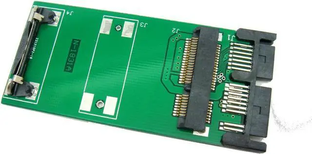 Main image of mSATA SSD to Micro SATA Adapter Card with Clip