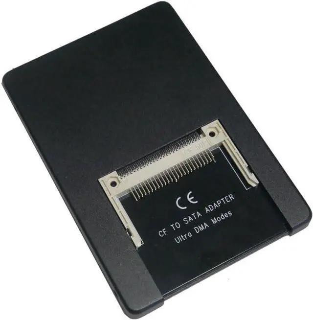 Alt view image 2 of 2 - High Speed CF Card to SATA Adapter with Metal Case