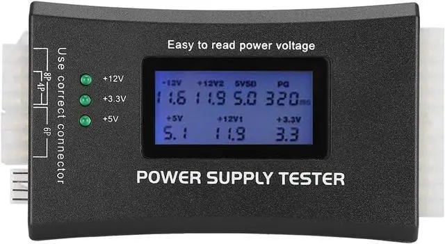 Main image of 20/24Pin ITX PC Power Supply PSU Tester with LCD