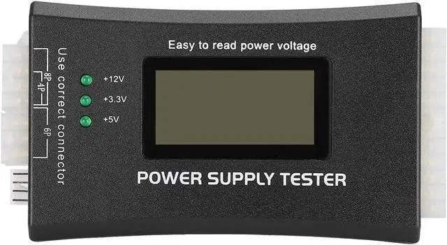 Alt view image 4 of 4 - 20/24Pin ITX PC Power Supply PSU Tester with LCD
