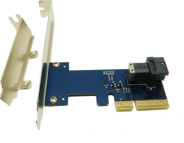 Main image of PCI-e 3.0 4X to SFF-8643 Card Compatible With PCIe NVMe U.2(SFF-8639) SSD 750 p3600 p3700